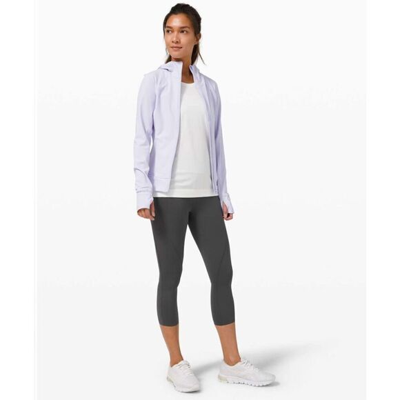 Lululemon Free to Speed High-Rise Crop 21" In Graphite Grey - Picture 3 of 13